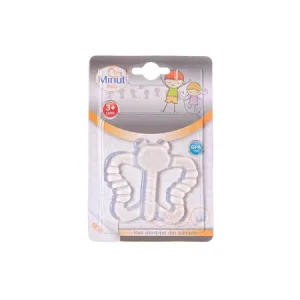 Inel dentitie fluture, 3+luni, Minut Baby
