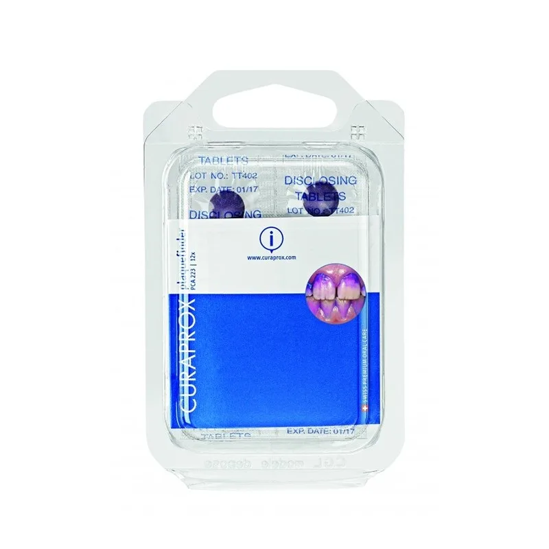 Tablete revelatoare placa bacteriana, 10 bucati, Curaprox — preț și oferte
