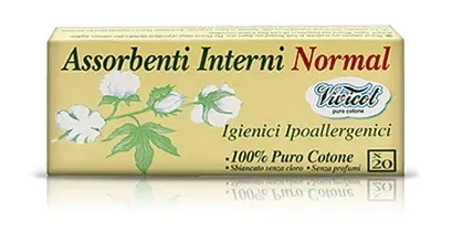 Tampoane din bumbac bio, 2 picaturi, 20 bucati, Vivicot Puro Cotone Vivicot Bio — preț și oferte