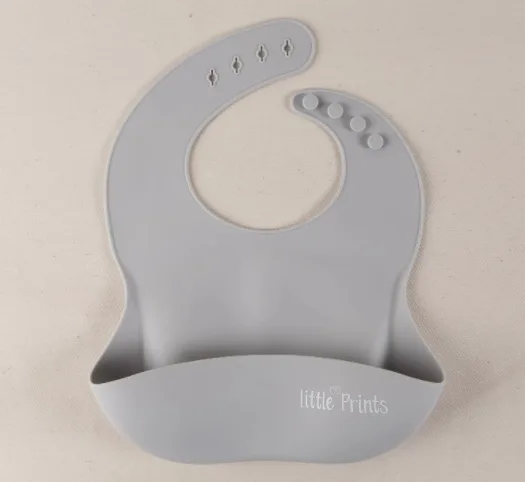Baveta silicon cloud, Little Prints — preț și oferte