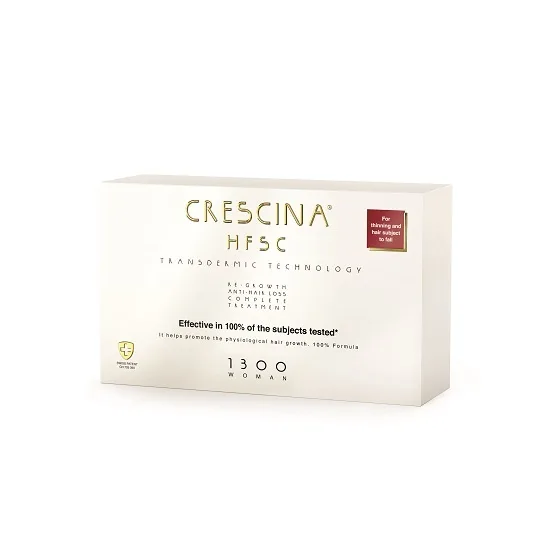 Crescina Tratament Transdermic Re-Growth HFSC Complete 1300 Woman, 10+10 fiole, Labo — preț și oferte