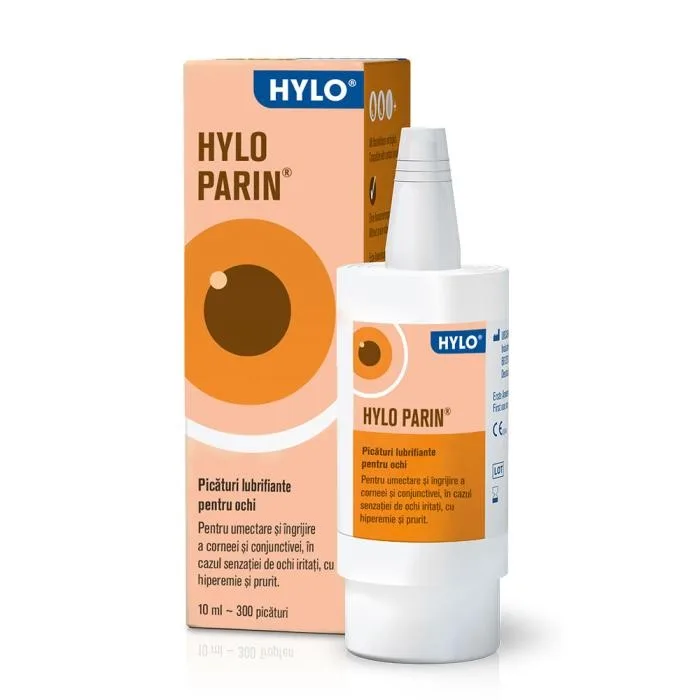 Hylo Parin picaturi lubrifiante pentru ochi, 10ml, Ursapharm URSAPHARM ARZNEIMITTEL GMBH&CO.KG — preț și oferte