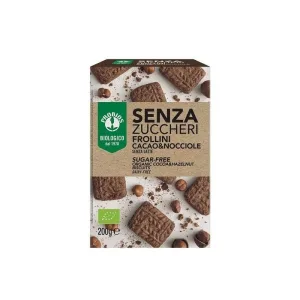 Biscuiți bio cacao și alune, 200g, Probios Italia