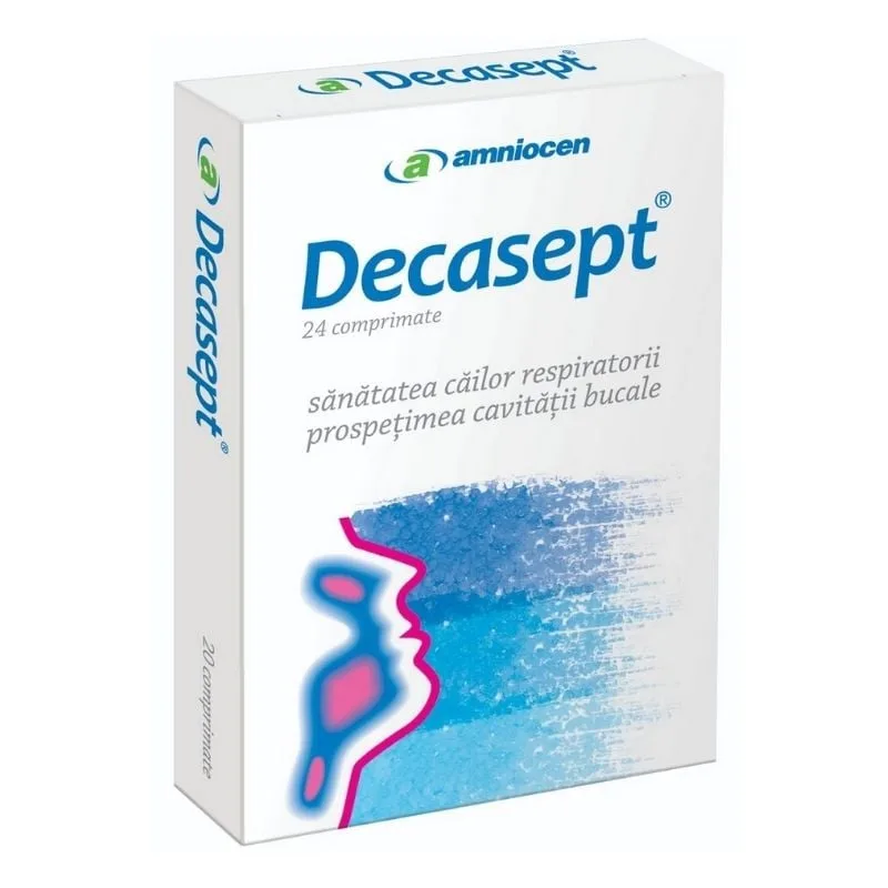 Decasept, 24 comprimate, Amniocen — preț și oferte