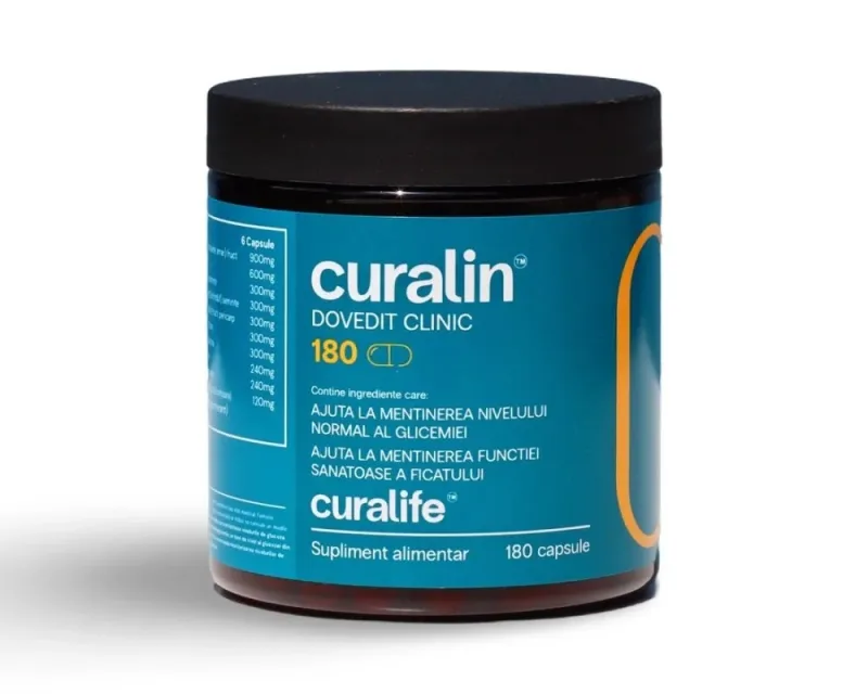 Curalin 500mg, 180 capsule, CuraLife — preț și oferte