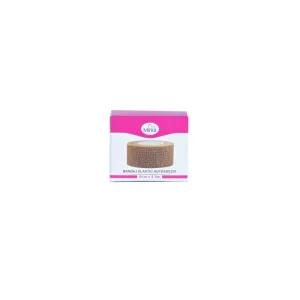 Bandaj elastic autoadeziv neutru, 5cm x 4,5m, Minut
