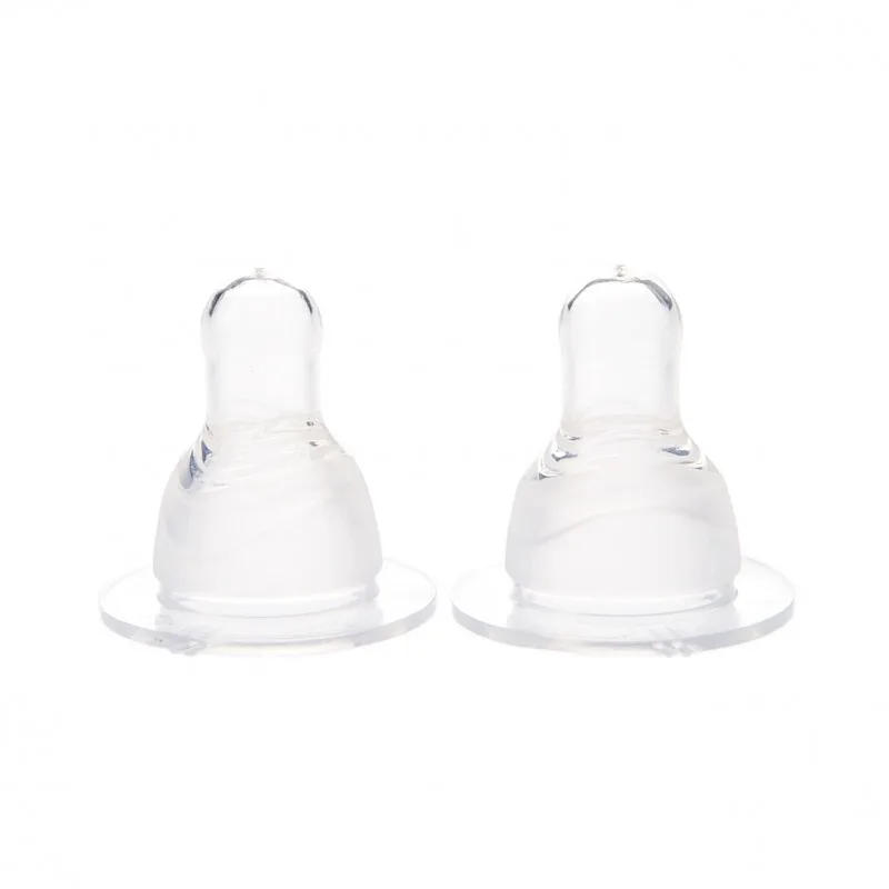 Set 2 tetine silicon super fin 6 luni+, Minut Baby — preț și oferte
