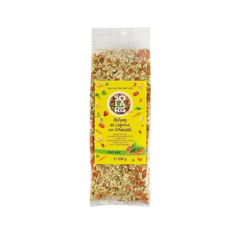 SOLARIS Belsug legume cu verdeata, 100g — preț și oferte