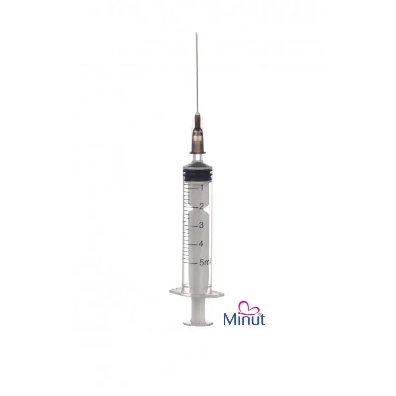 Seringa 5ml cu ac, 1 bucata, Minut — preț și oferte