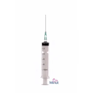 Seringa 10ml cu ac, 1 bucata, Minut