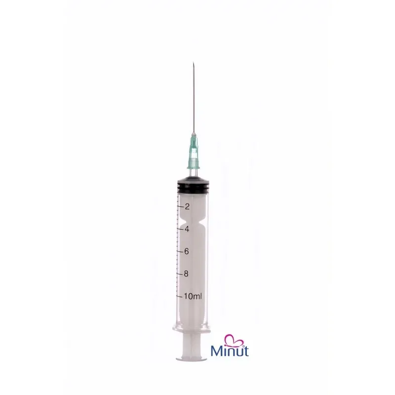 Seringa 10ml cu ac, 1 bucata, Minut — preț și oferte