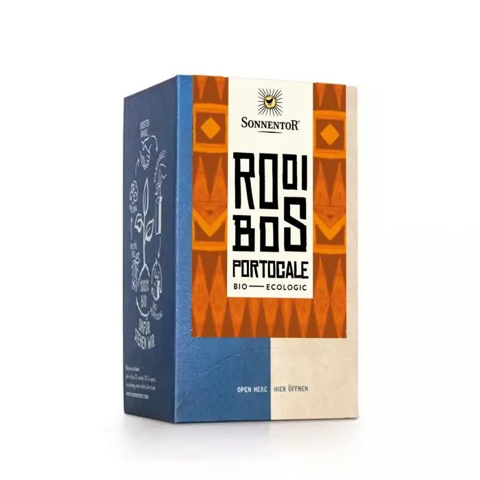 Ceai Bio Rooibos Portocale, 18 plicuri, Sonnentor — preț și oferte