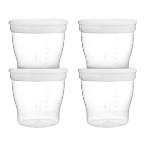 Recipiente stocare lapte/alimente,180ml, 4 bucati, 12/204, Canpol
