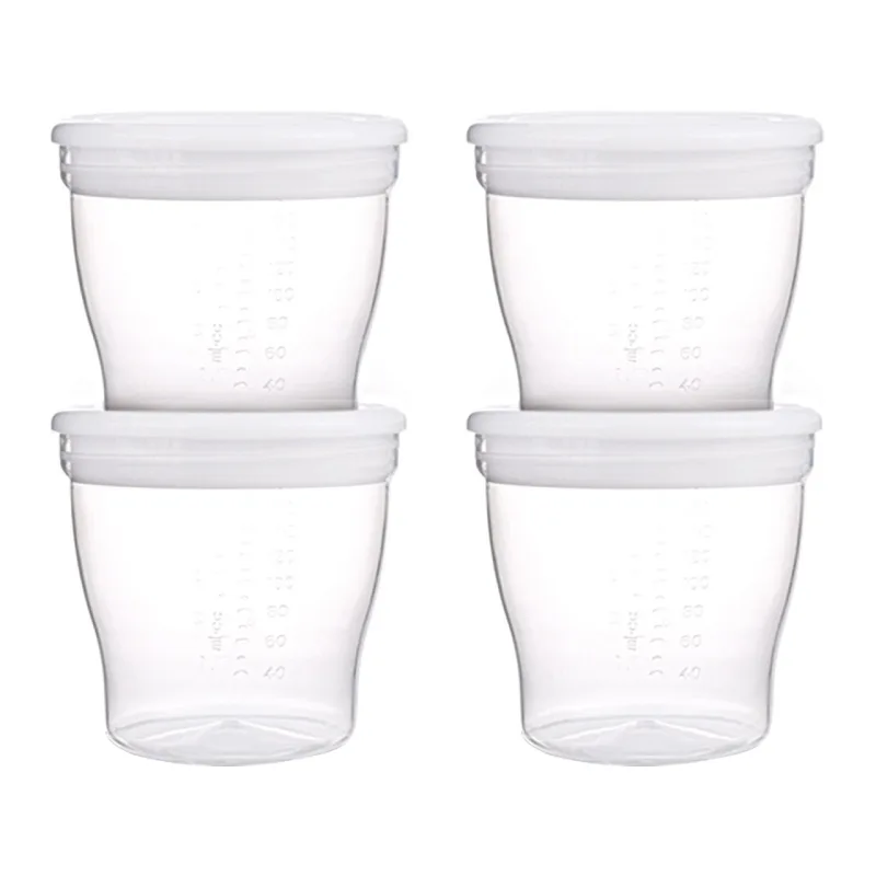 Recipiente stocare lapte/alimente,180ml, 4 bucati, 12/204, Canpol CANPOL BABIES — preț și oferte