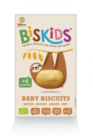 Biskids cu ovăz, biscuiți, 120g, Belkorn