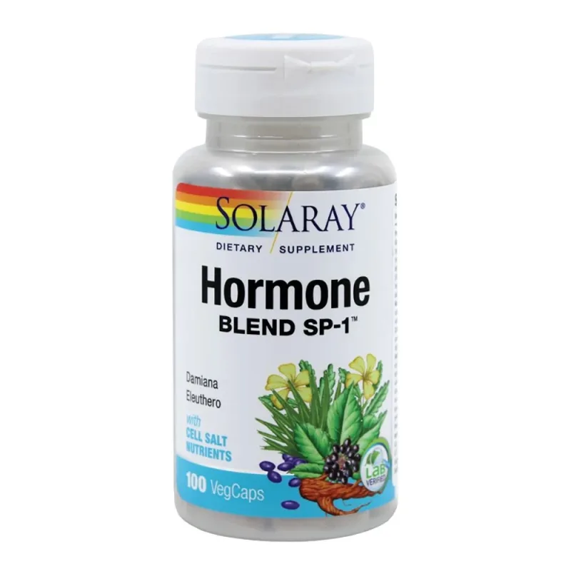 Hormone Blend, 100 capsule vegetale, Solaray SECOM — preț și oferte