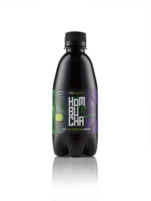 Bautura kombucha cu mere si scortisoara Bio, 330ml, Vita Organic