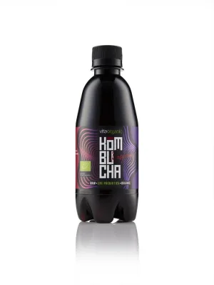 Bautura kombucha cu zmeura Bio, 330ml, Vita Organic