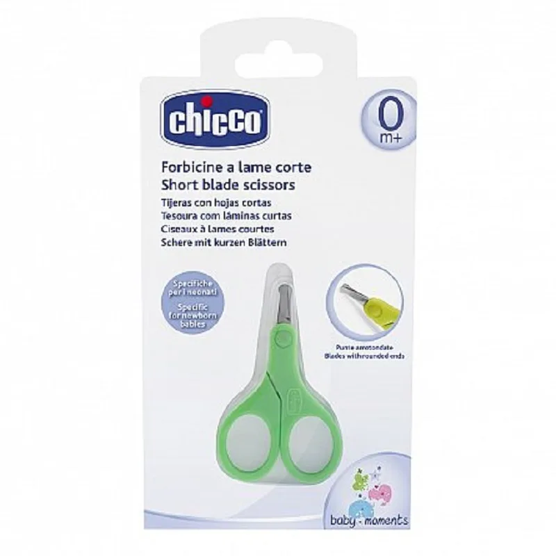 Forfecuta speciala pentru nou-nascuti verde +0l, 05913-7, Chicco — preț și oferte