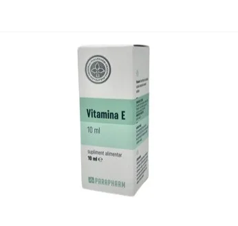 Vitamina E, soluție uleioasă, 10ml, Parapharm — preț și oferte