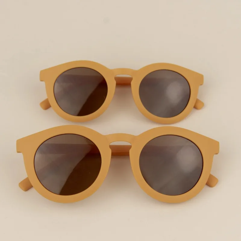 Set ochelari de soare Mom&Me - Mustar, 2 perechi, Little Prints — preț și oferte