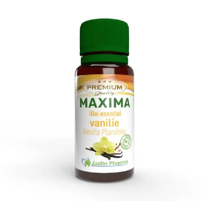 Ulei esential Vanilie, Maxima, 10 ml, Justin Pharma — preț și oferte