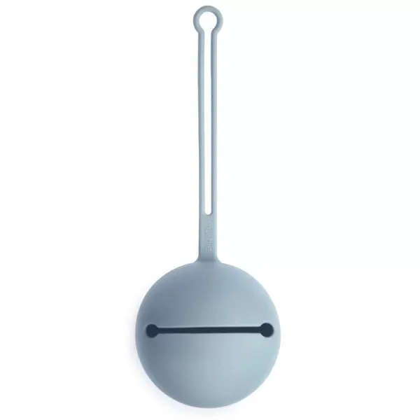 Protectie din silicon pentru suzeta Powder Blue, Mushie — preț și oferte