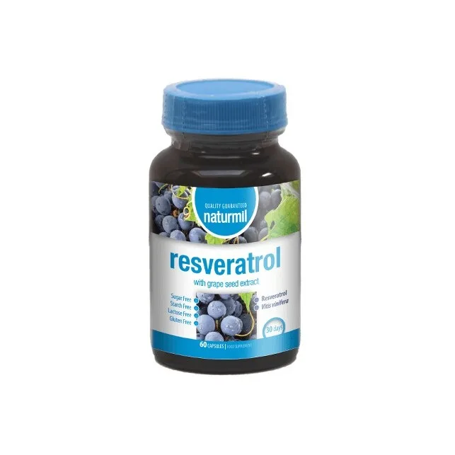 Resveratrol 400mg, 60 capsule, Naturmil — preț și oferte
