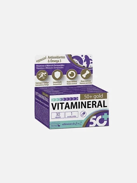 Vitamineral 50+ Gold, 30 capsule, Dietmed — preț și oferte