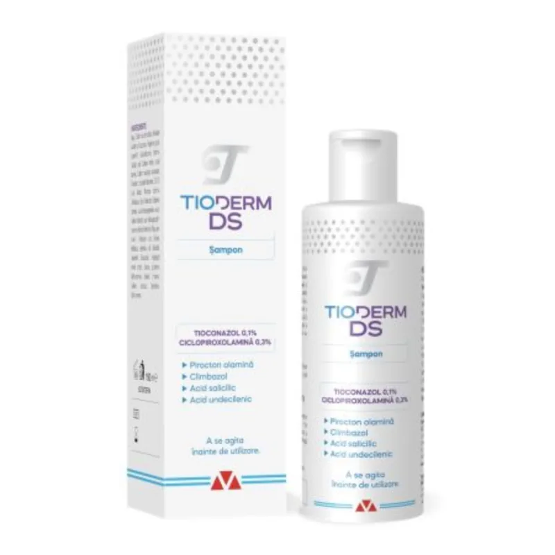 Sampon intensiv pentru dermatita seboreica Tioderm DS, 150 ml, Braderm — preț și oferte