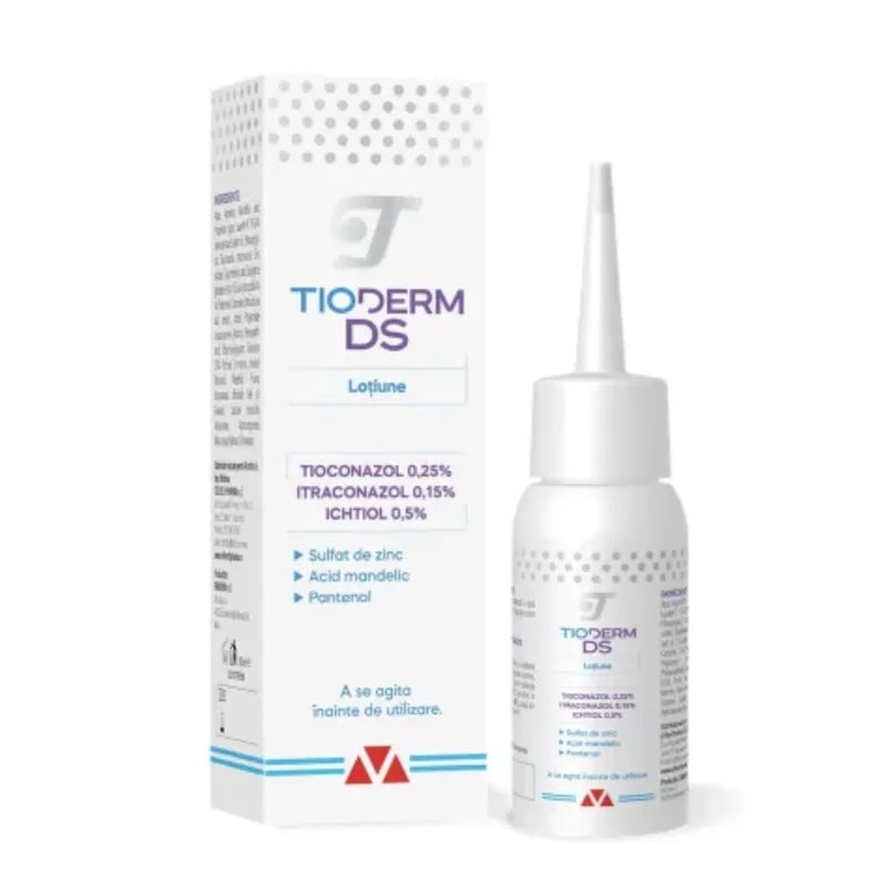Lotiune intensiva pentru dermatita seboreica Tioderm DS, 50 ml, Braderm — preț și oferte