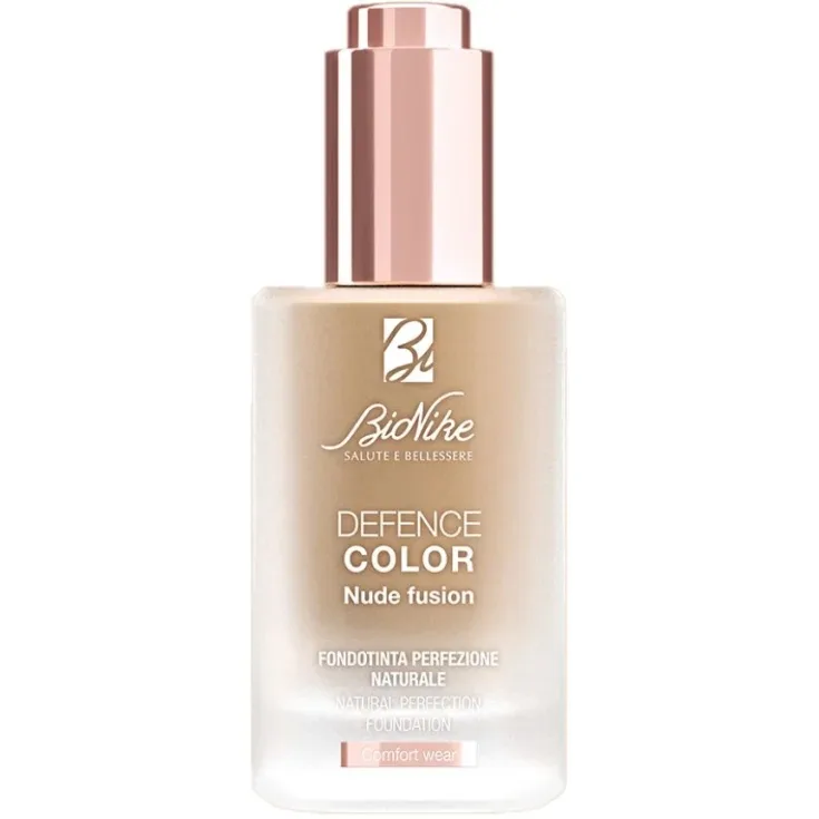 Fond de ten Nude Fusion Defence Color 602 Noisette, SPF15, 30ml, Bionike — preț și oferte