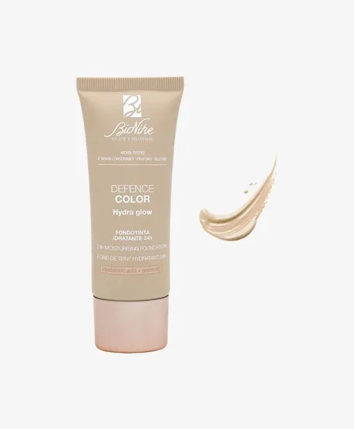 Fond de ten Hydra Glow Defence Color, 101 Ivoire, SPF15, 30ml, BioNike — preț și oferte