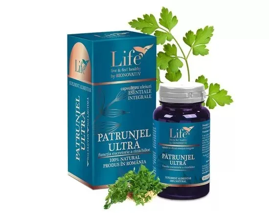 Patrunjel Ultra Capsule cu Uleiuri Esentiale Integrale 30 capsule Bionovativ Life — preț și oferte