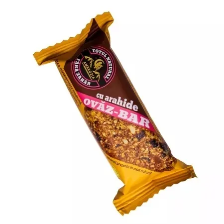 Baton ovaz cu arahide, 60g, Ambrozia HIPER AMBROZIA SRL — preț și oferte