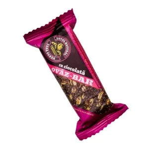 Baton Ovăz Merișor Ciocolată, 60g, Ambrozia