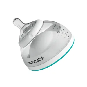Biberon lapte matern 150ml, 0l+, turcoaz, Nanobebe