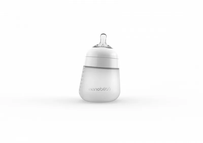 Biberon 0l+, 270ml, Alb, 1 bucata, Nanobebe — preț și oferte