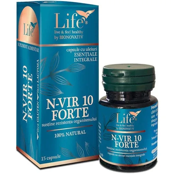 N-Vir 10 Forte, 15 capsule, Bionovativ — preț și oferte