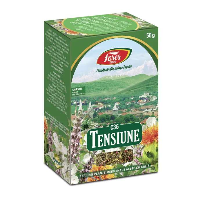 Ceai pentru tensiune, 50g, Fares — preț și oferte