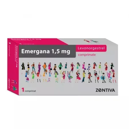Emergana, 1,5 mg, 1 comprimat, Zentiva — preț și oferte