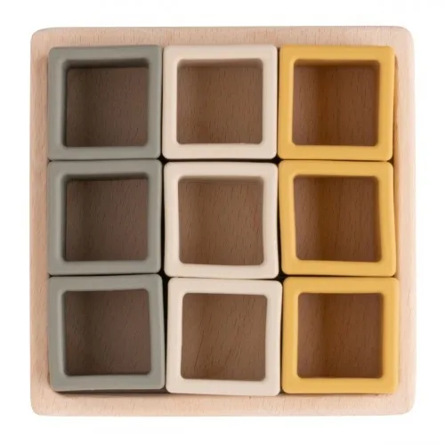 Cutie bloc puzzle cu forme, Earth, +6l, Baby's Only — preț și oferte