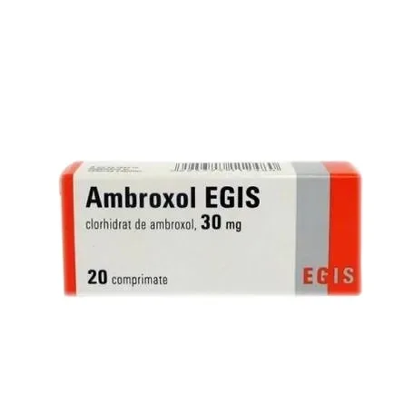Ambroxol 30mg, 20cpr, Egis EGIS PHARMACEUTICALS — preț și oferte