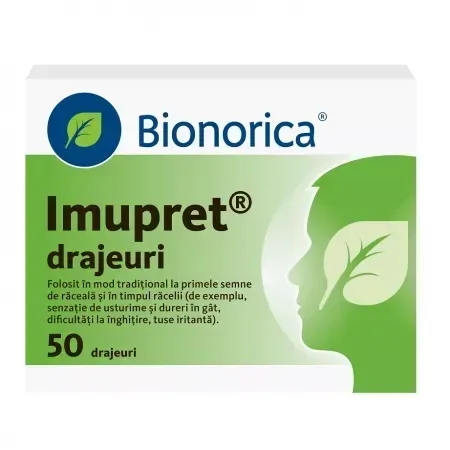 Imupret, 50 drajeuri, Bionorica BIONORICA ARZNEIMITTEL GMBH GERMANIA — preț și oferte