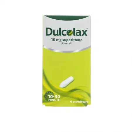 Dulcolax 10mg, 6 supozitoare, Opella OPELLA HEALTHCARE — preț și oferte