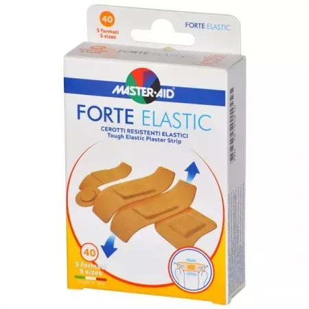 Plasturi rezistenti din panza Forte Elastic, 40 bucati, Master-Aid PIETRASANTA PHARMA S.P.A. — preț și oferte