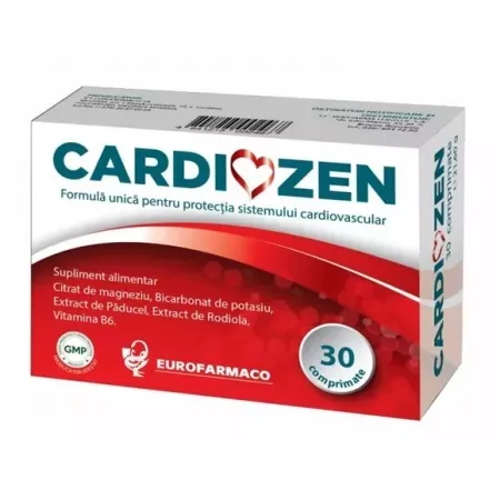 Cardiozen, 30 comprimate, Eurofarmaco — preț și oferte