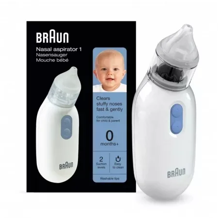 Aspirator nazal electric 0l+, BNA100, Braun — preț și oferte