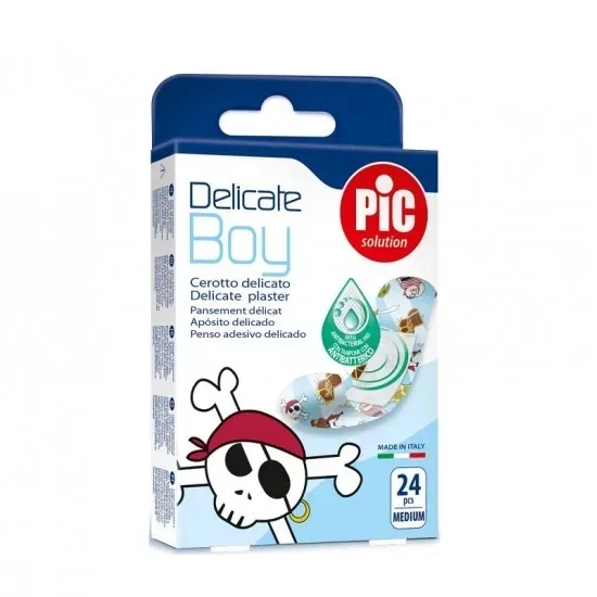 Plasturi copii piele sensibila Delicate Boy 19 x 72mm, 24buc, Pic Solution — preț și oferte