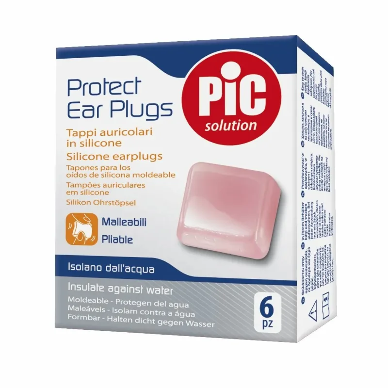 Dopuri din silicon pentru urechi Protect, 6 bucati, Pic Solution — preț și oferte
